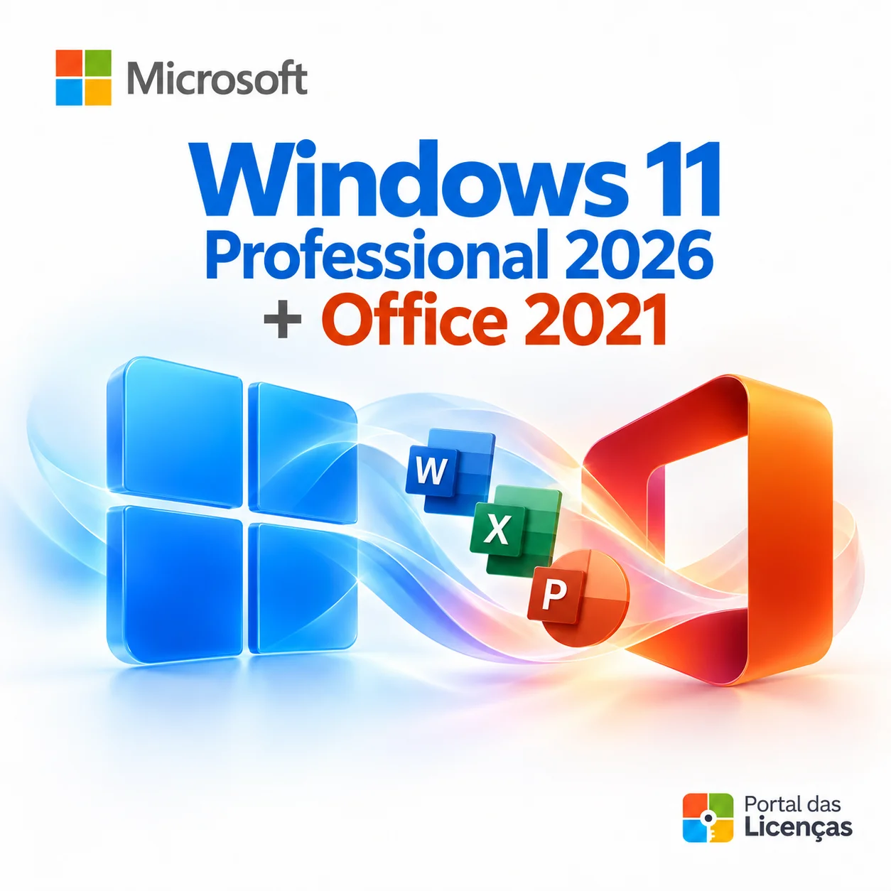 Windows 11 Professional 2026 com Office 2021